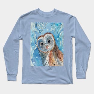 Owl in the woods Long Sleeve T-Shirt